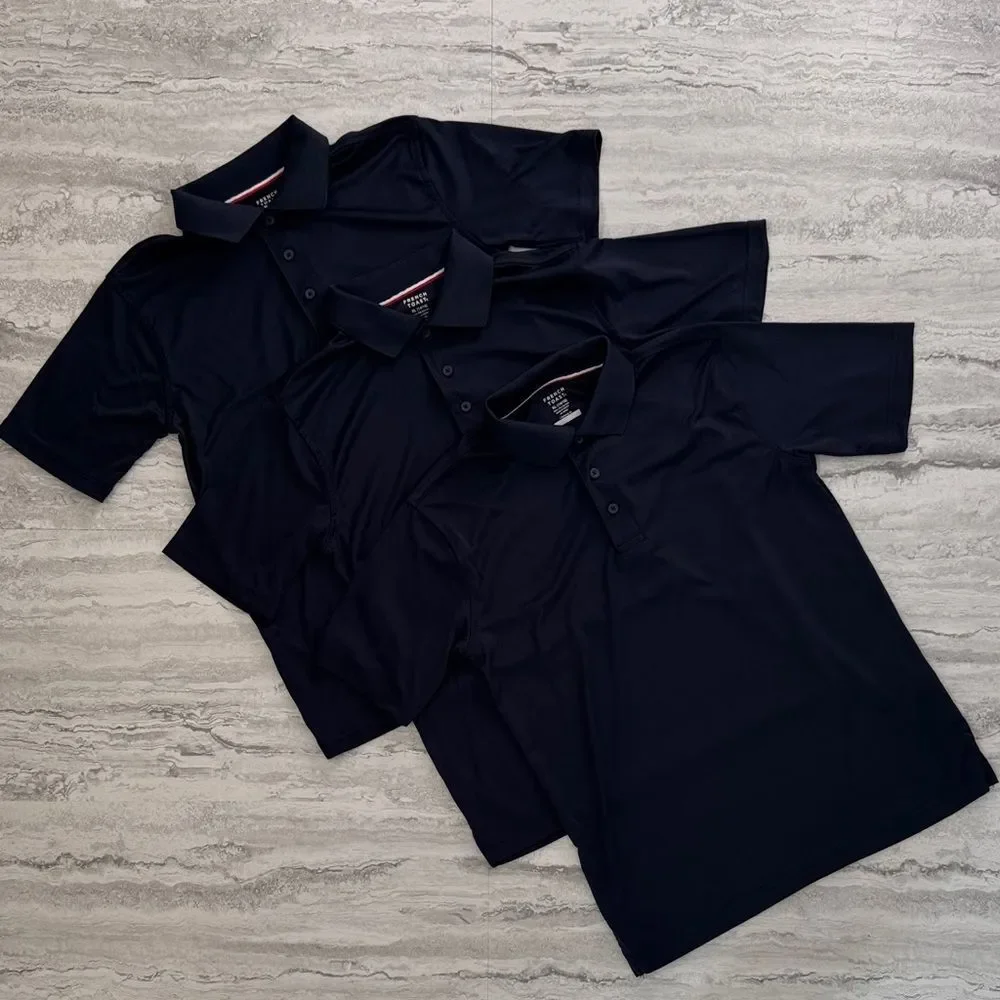 FRENCH TOAST Boys Performance Uniform Polos